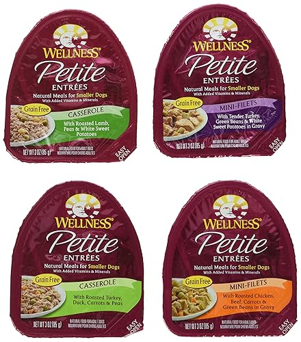 Wellness Petite Grain Free Natural Small Dog Food Flavor Can