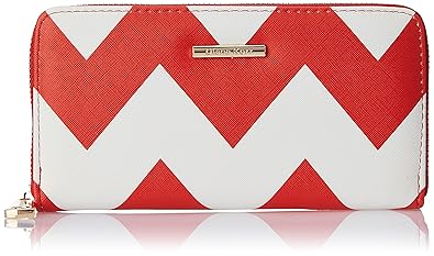 Diana Korr Womens Wallet (White and Red) (DKW16RABST)