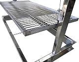 SunshineBBQs Brick BBQ Grill Argentinian Height Adjustable 91cm Stainless Steel view 6