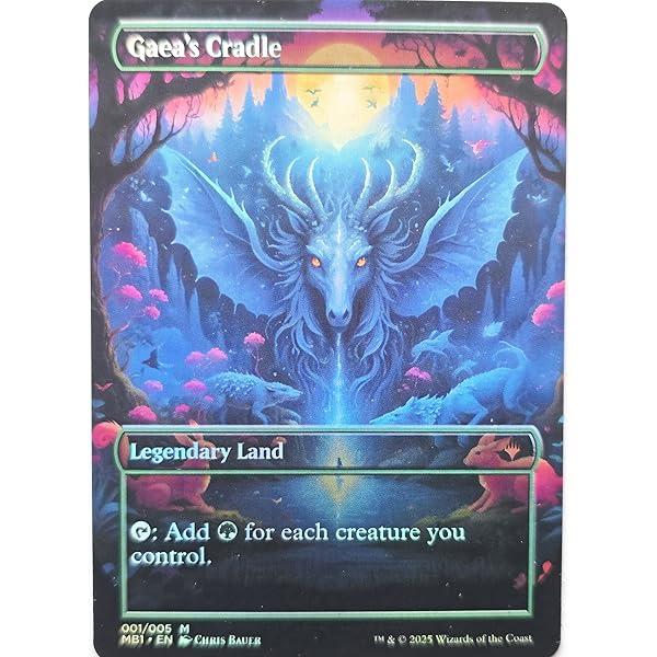 ジャッジ褒賞 ガイア揺籃の地foil BGS8 GAEA’S CRADLE MTG Magic the Gathering Foil Judge Gaea's Urza's Saga BGS