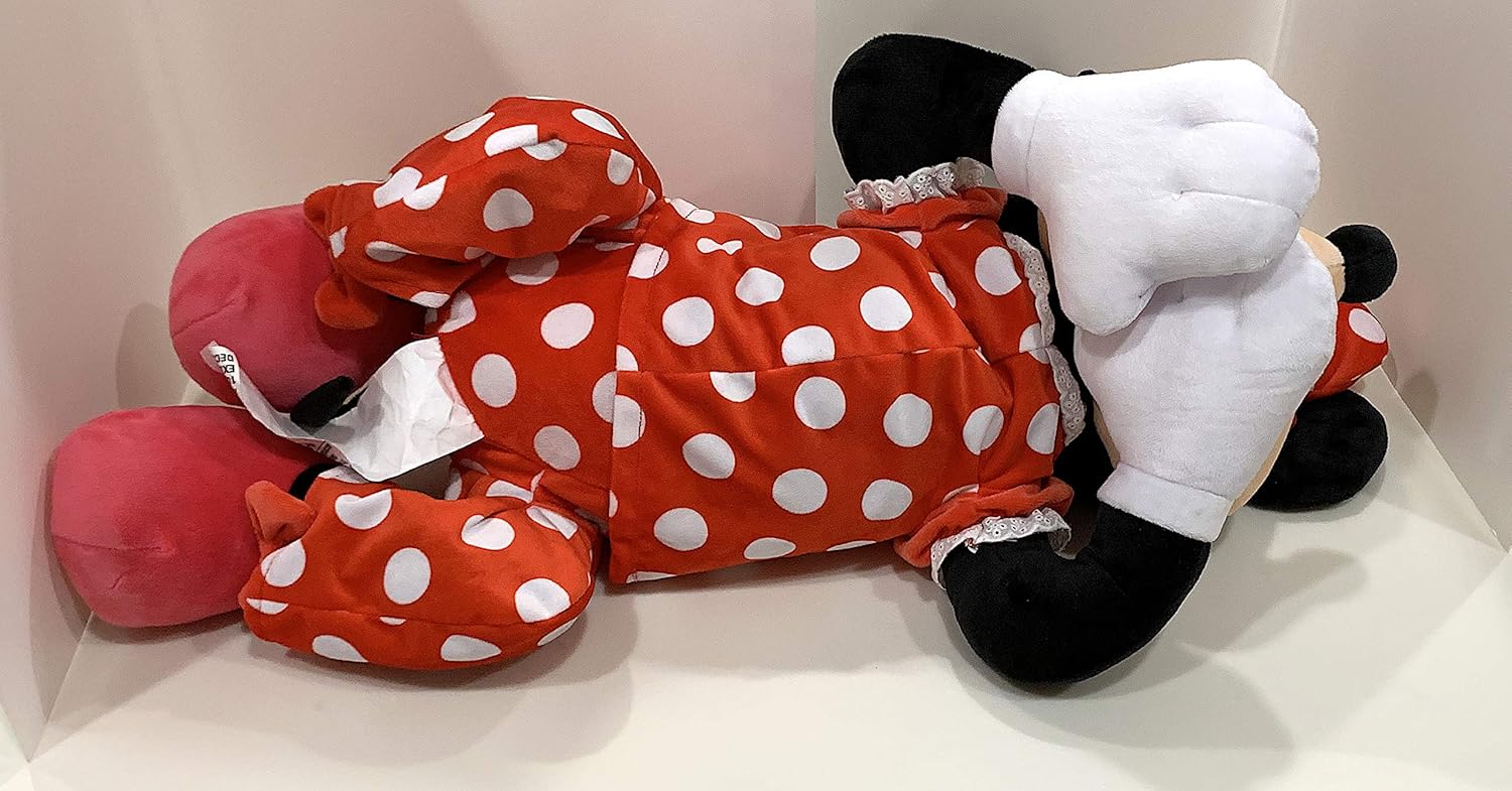 sleeping minnie mouse plush