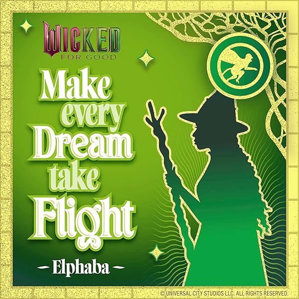 WICKED CEREAL, ELPHABA CARAMEL APPLE FLAVORED, FAMILY SIZE, 18.1 OZ