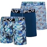 2FLY Mens Boxer Briefs Multipack Ultra Soft, Active Stretch Underwear