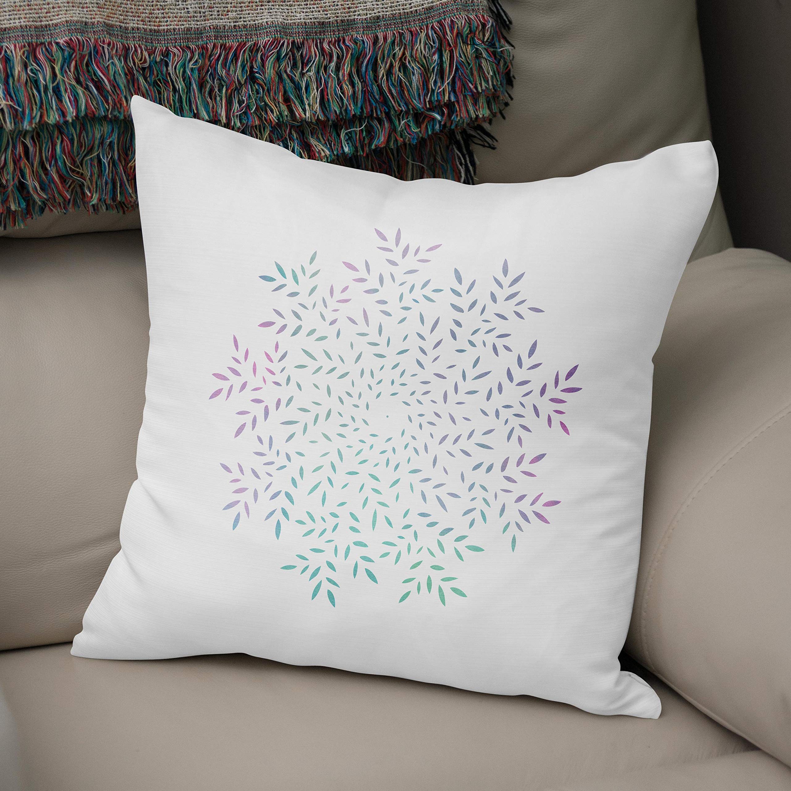 Bonamaison, Decorative Cushion Cover - 50% Cotton 50% Polyester - 43x43cm - Designed and Manufactured in Turkey