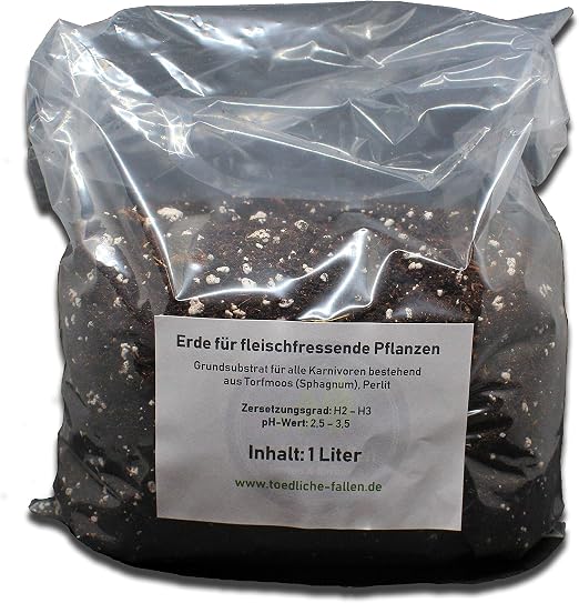 Tierra genérica de Carnicero, 2, 5 litros, sustrato para Plantas ...