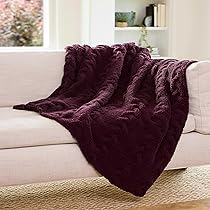 その他 TEN BLANKET SHT STAND XL BURGUNDY BENRON Red Throw Blankets 50