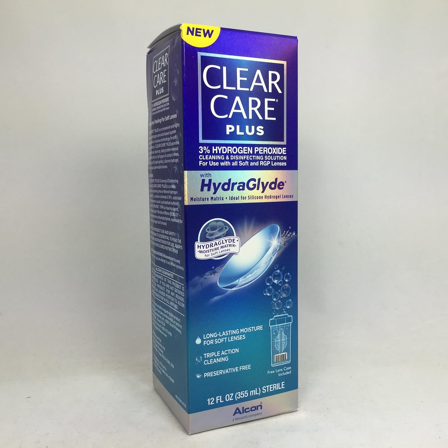 Clear Care Plus Solution with HydraGlyde 12 fl oz per