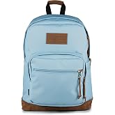 JanSport Right Pack Premium Backpack - Daypack with 15" Laptop Sleeve, Main Compartment, Water Bottle Pocket, Blue Dusk