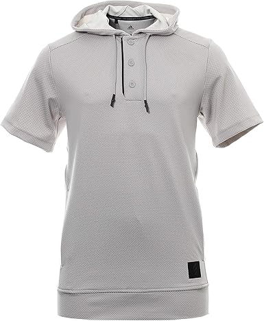 black short sleeve hoodie mens