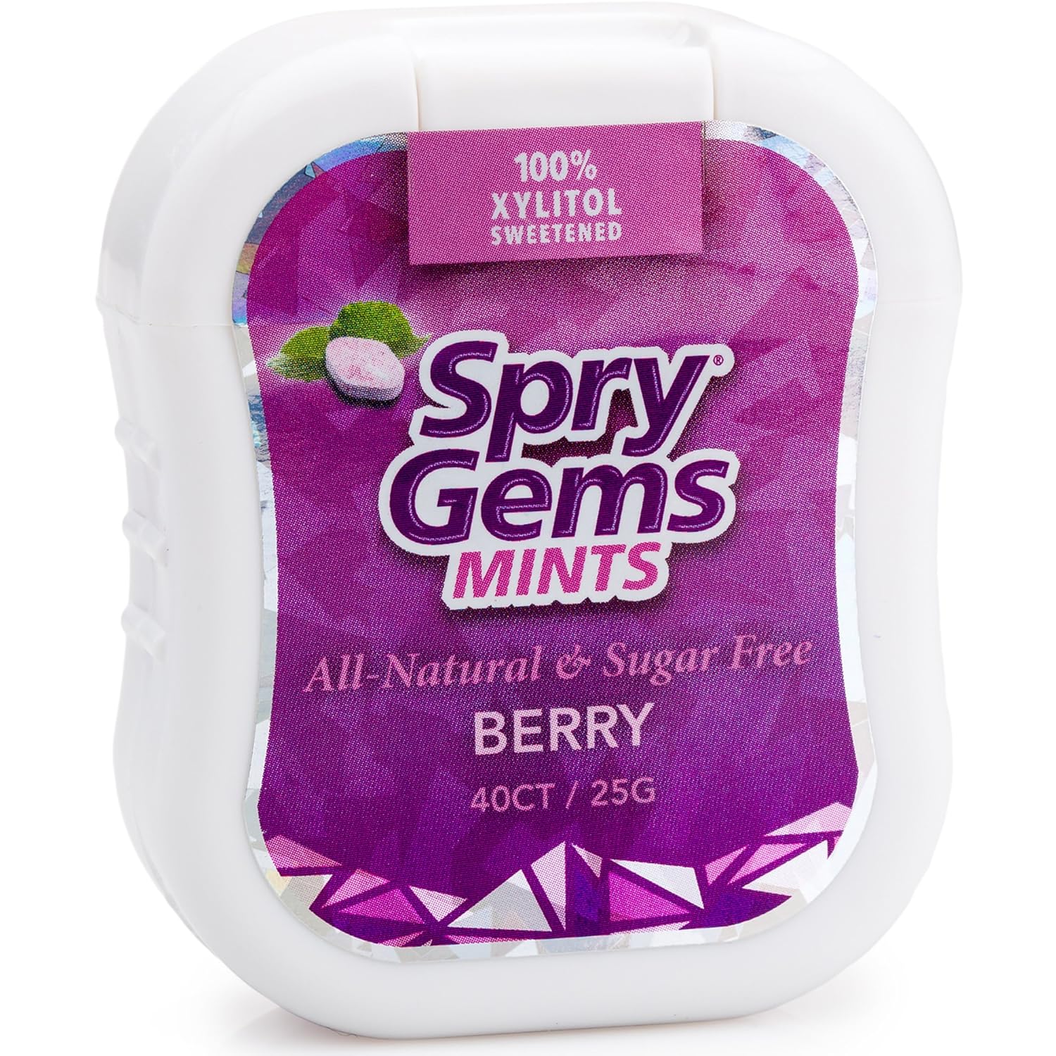 Spry, Mints Gemsberry, 40 Count Grocery & Gourmet Food