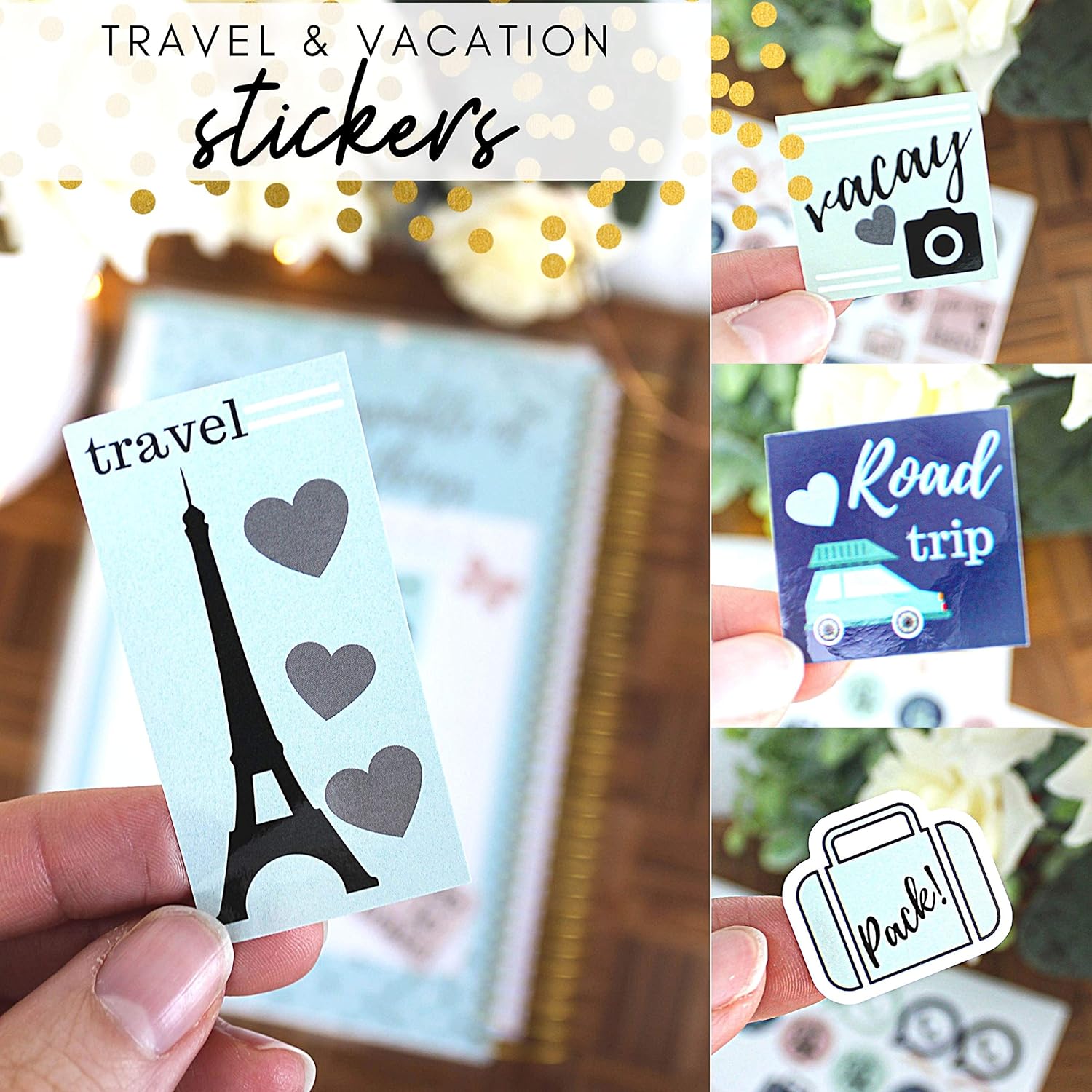 Planner Stickers - Set of Over 1,000 Planner Stickers - 20 Sheets of Colorful Stickers - Busy Bee Planners: Office Products