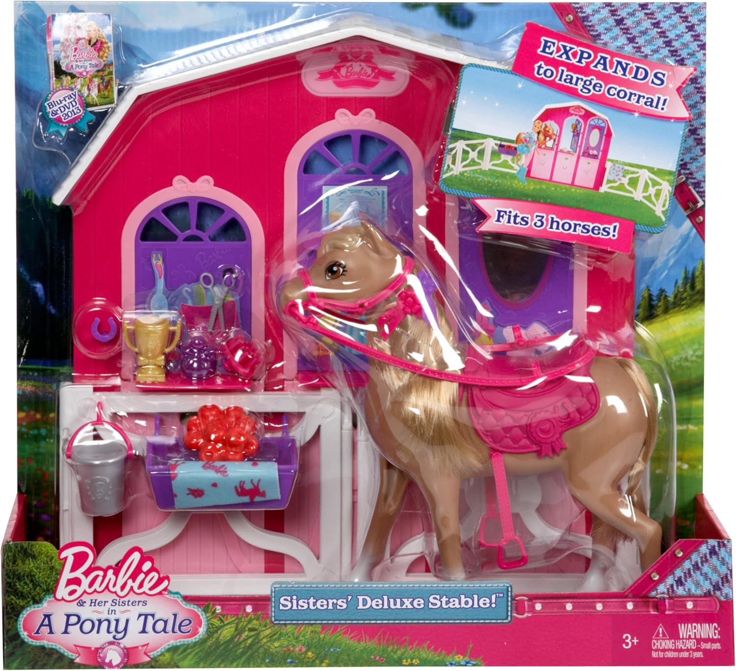 barbie stable playset