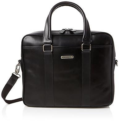 FLY London Damen Timi606fly Laptop Tasche, Schwarz (Black) 6x40x35 centimeters