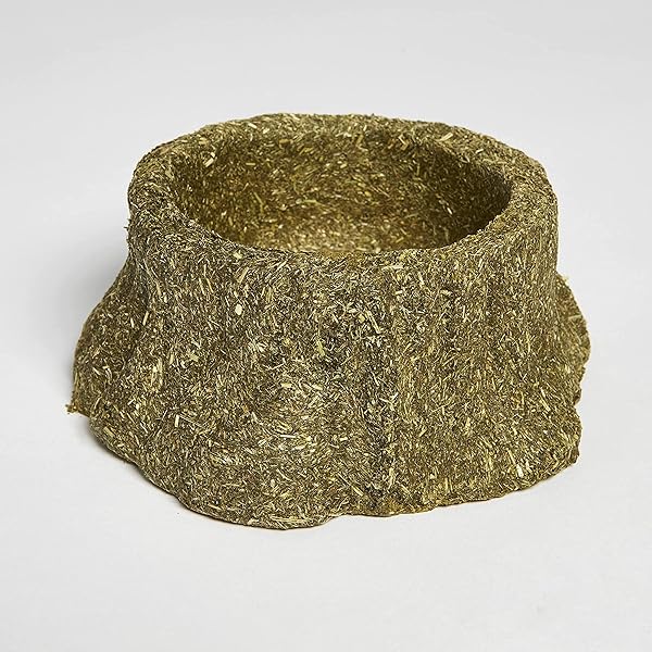 KAYTEE PREMIUM TIMOTHY HAY CHEW-A-BOWL FOR RABBITS, GUINEA PIGS, AND CHINCHILLAS