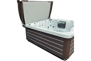 Smart Spa Supply Cover Lift, Top Mount, Hydraulic - Black