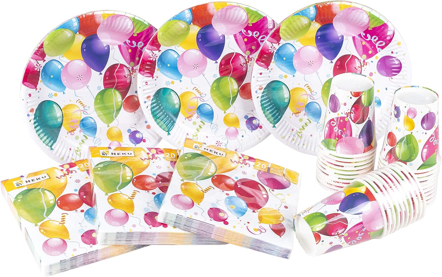 piatto di carta per la festa