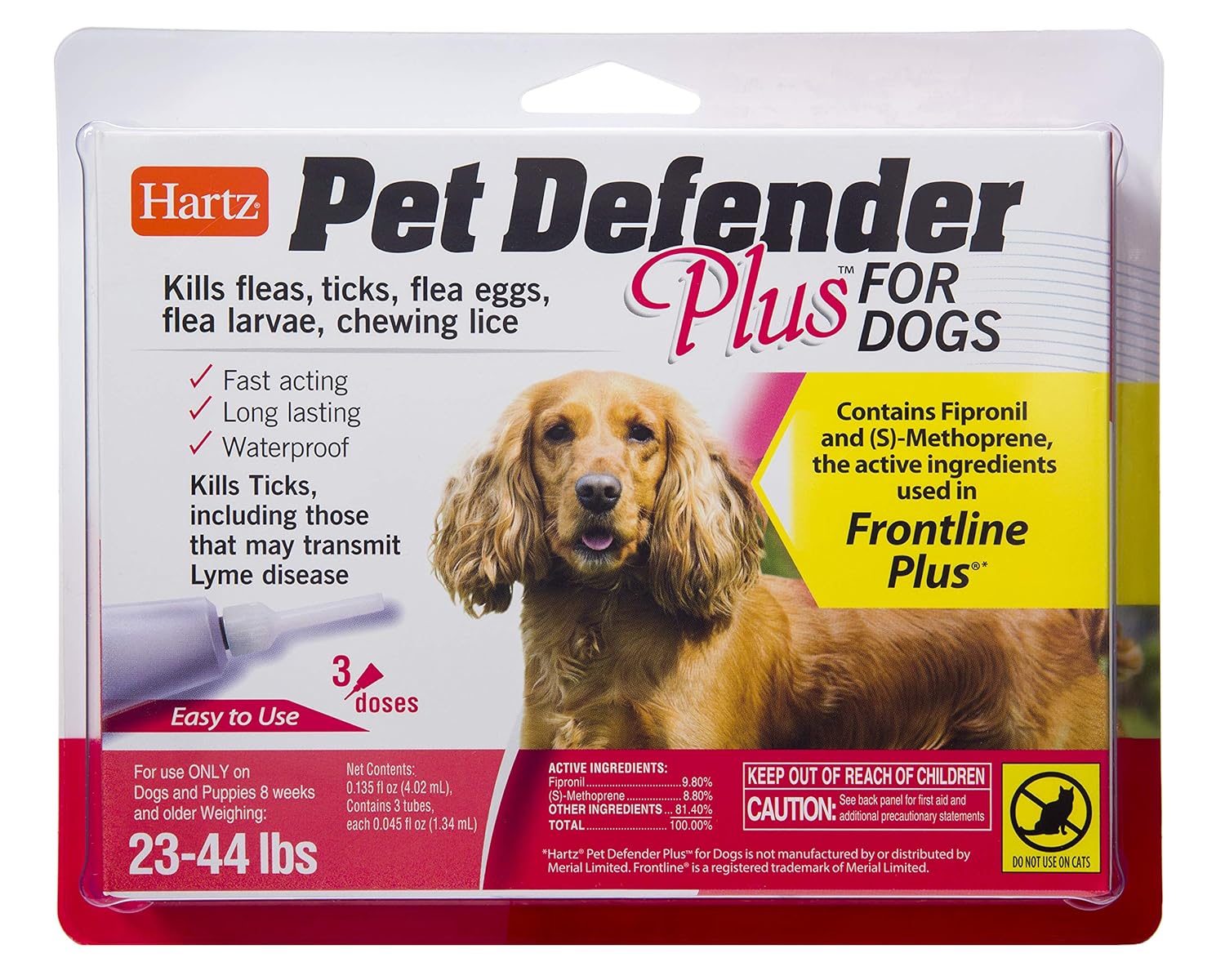 Reviews Hartz Pet Defender Topical Flea & Tick Prevention