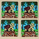 Personalised Fridge Magnet Square 6.5cm x 6.5cm with Photo or Logo view 5