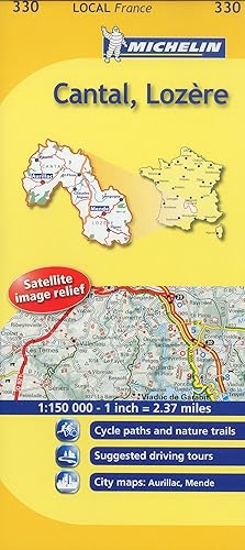 Download Michelin Map France: Cantal, Lozre 330 PDF