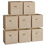 SONGMICS Storage Cubes, 13-Inch Non-Woven Fabric