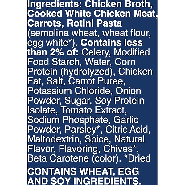 PROGRESSO TRADITIONAL SOUP, HEARTY CHICKEN AND ROTINI, 19 OUNCE (PACK OF 4)
