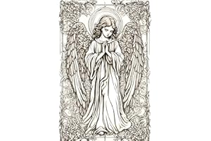 mesartdecoupage Sticky Rice Paper for Decoupage, Decoupage Paper for Furniture, Mulberry paper, Craft Supplies, Mix Media, Scrapbooking, Angel Pattern, Size 11,22″ to 15,55″ (wb37)