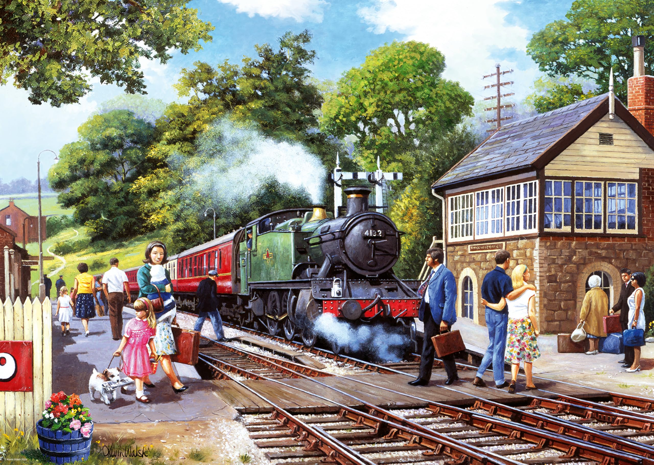 Ravensburger A Country Station 1000 Piece Jigsaw Puzzles for Adults and Kids Age 12 Years Up — image 1