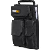 ToughBuilt - Large Grid Notebook Organizer, Document Holder, TB-56-L-C | 1680D Construction, Grid Paper Pages, Elastic Tool Loops, Document Storage, Protective Cover, Jobsite Ready