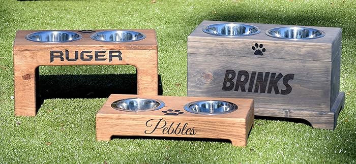 Elevated Dog Bowl Raised Dog Feeder Raised Dog Bowl Elevated Dog