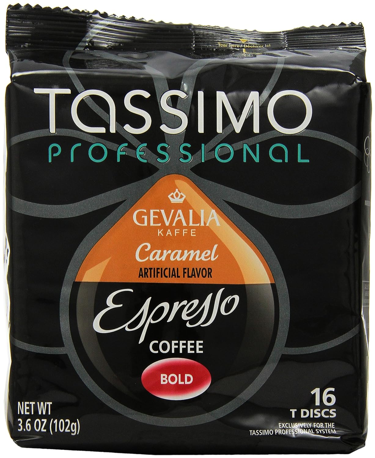 Tassimo Professional Gevalia Caramel Espresso Coffee, 3.6 Ounce top