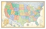 Rand McNally Classic Edition U.S. Wall Map