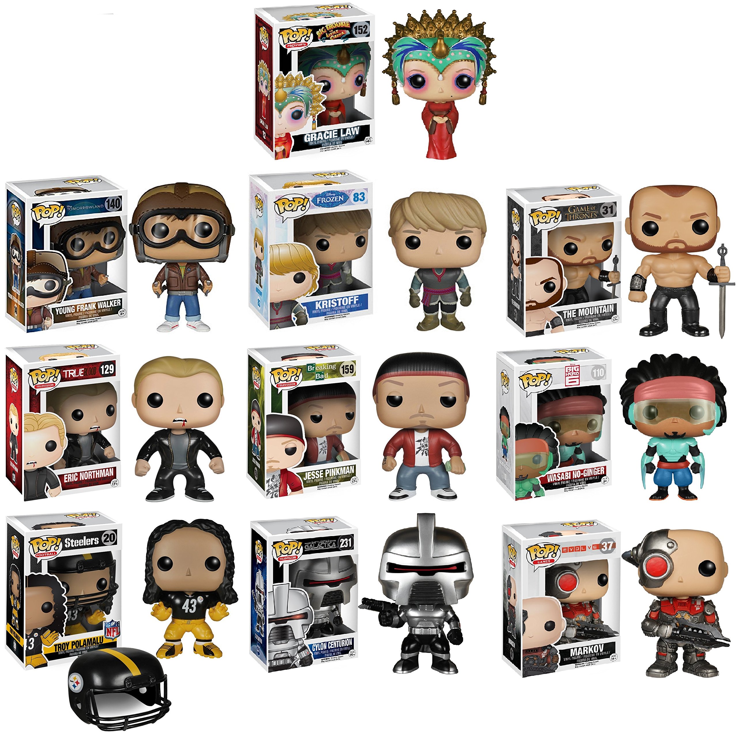 Funko POP Exclusive Mystery Starter Pack Set Of 10 Includes 10 Random