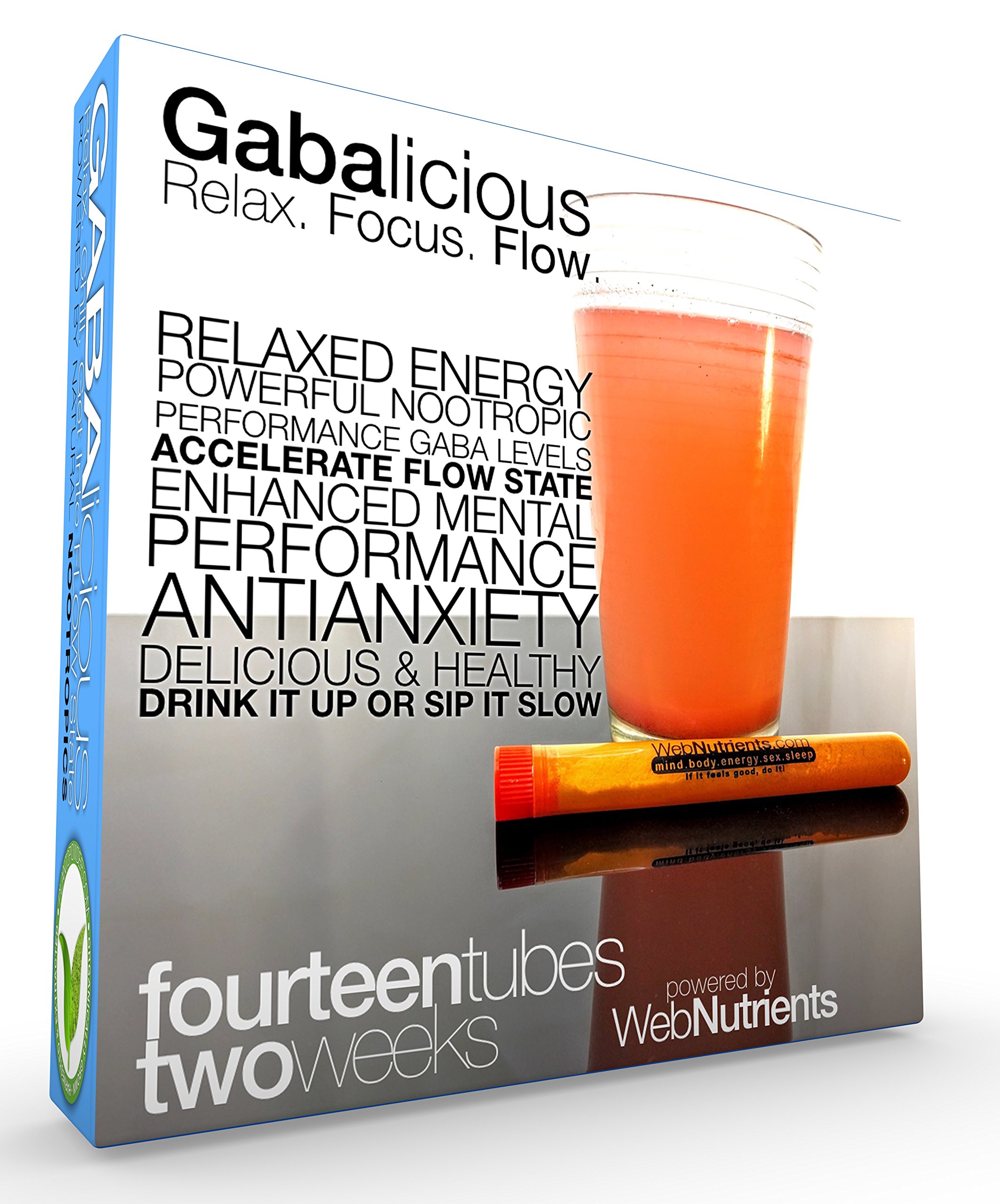 GABAlicious - GABA-Enhancing Drink Blend. Relaxed Energy. Enhanced Mental State.