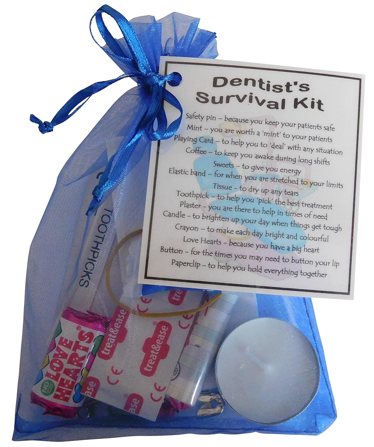 SMILE GIFTS UK Dentist's Survival Kit Great gift for a dentist