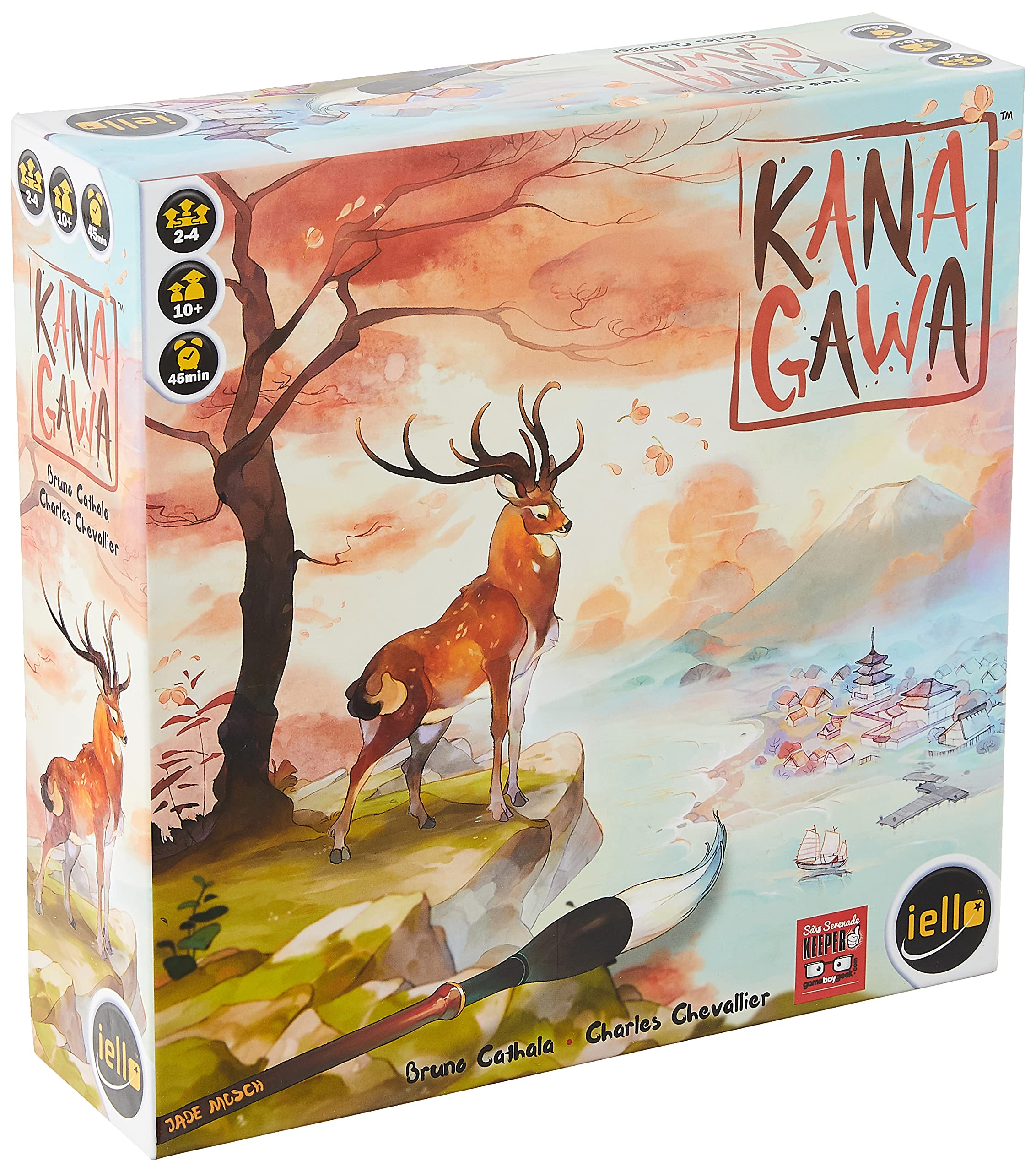 IELLO | Kanagawa | Board Game | 2-4 Players | Aged 10+ | 45 Minutes Playtime — image 1