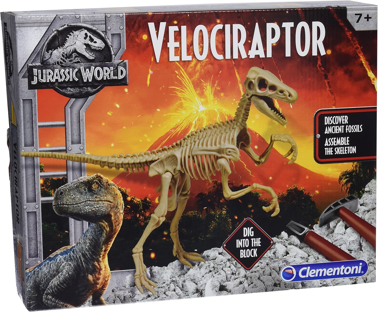 jurassic world t rex model dig kit