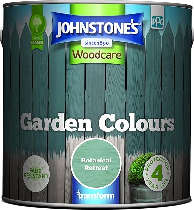 Johnstone’s Garden Colours Botanical Retreat Exterior Wood Paint 2.5L 12m2/L