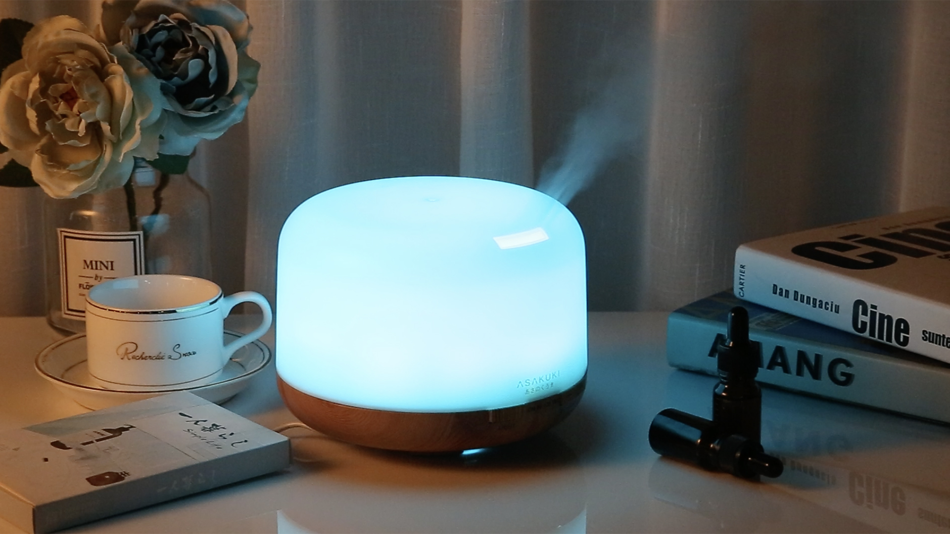 6 ASAKUKI+Essential+Ultrasonic+Aromatherapy+Humidifier