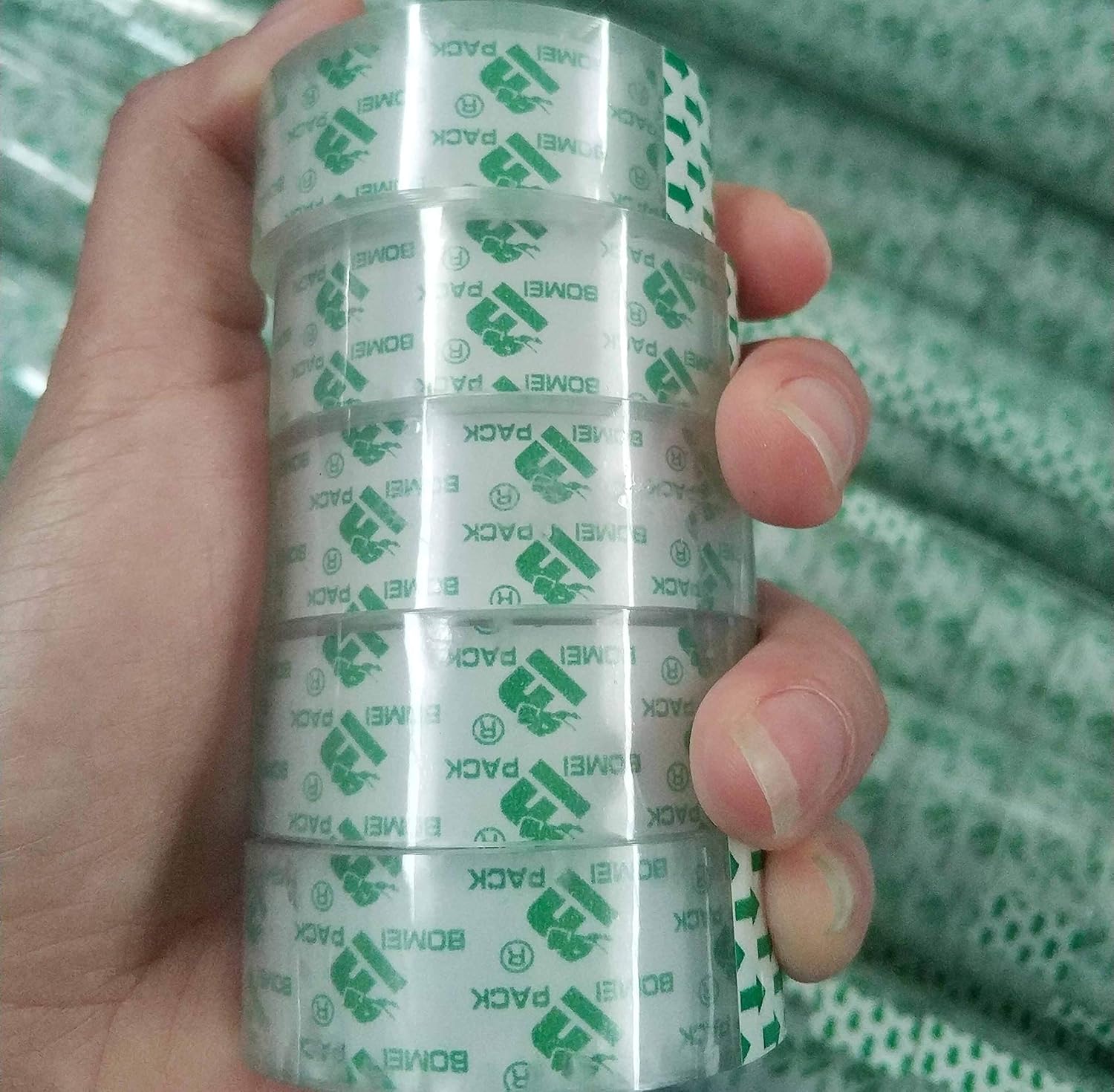 48 Rolls Crystal Clear Transparent Tape, Stationery Tape Refills Rolls for Dispenser, 3/4 in x 1000 in,1 inch Core, Gift Wrapping Tape for Office, School and Home, BOMEI PACK: Industrial & Scientific
