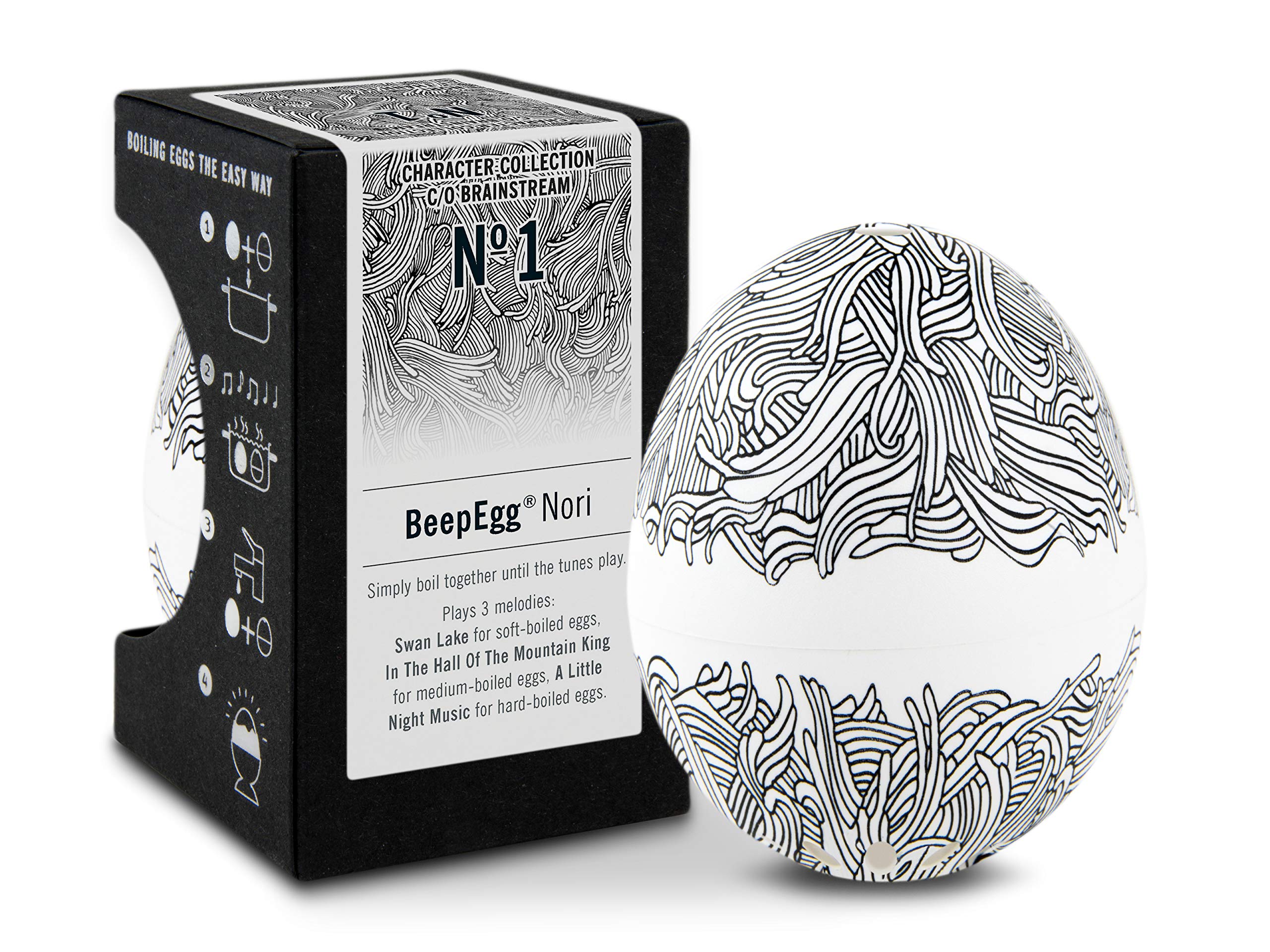 Brainstream A033114 PiepEi Egg Timer, Plastic, Multicolor