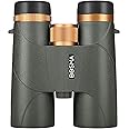 BOSMA 8x42 HD Binoculars: Silver-Plated BAK4 Prisms, FMC Broadband Coating, Comprehensive Optical Glass, Nitrogen-Filled, Waterproof, Fog-Proof, Durable Rubber Armor