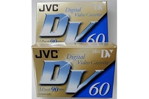 JVC Mini Digital Video Cassette, 2-Pack