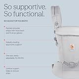 Ergobaby Adapt Carrier SoftTouch Cotton Pearl Grey 3 Positions view 3