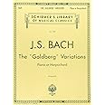 Bach Goldberg Variations Schirmer Library of Classics Vol. 1980 | Advanced Piano Sheet Music | Baroque Masterpiece Songbook for Pianists Music ... (Schirmer's Library of Musical Classics)