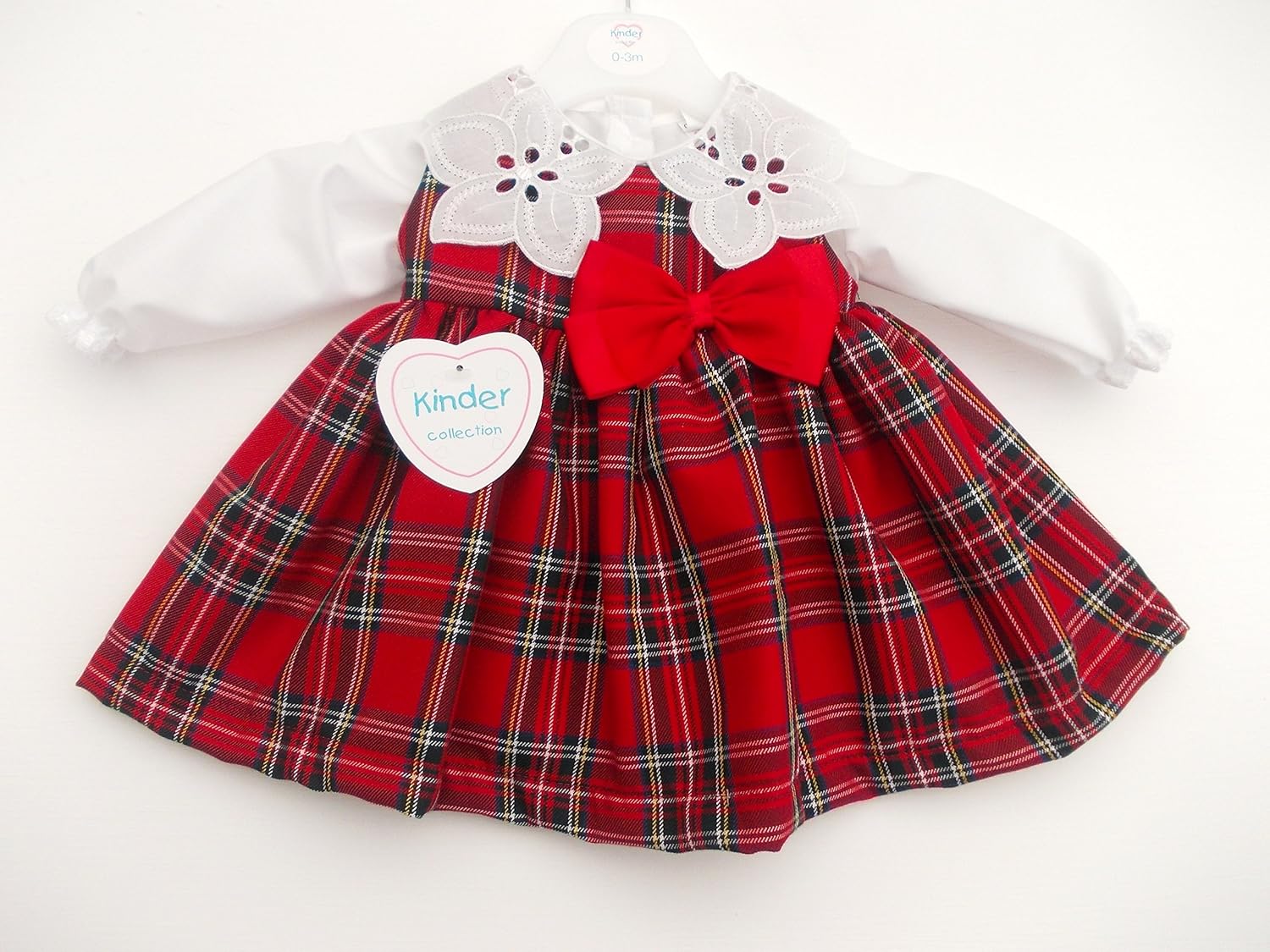 kinder tartan dress