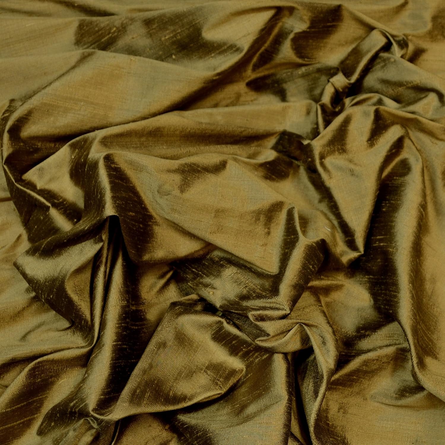 ткань шелк бронза. коричневый шелк. курточный атлас. цвет шелк бронза. ткань бронза.