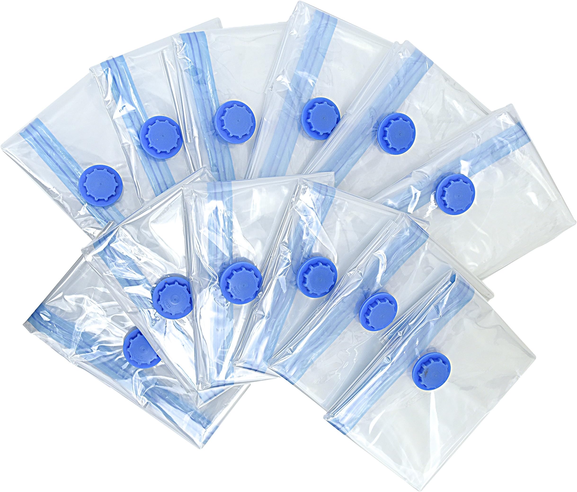 iLP 12-piece set of storage bags vacuum bags in 60 x 80 cm for clothes, wardrobe and textiles