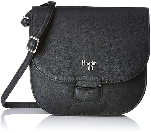 Baggit Womens Sling Bag (Black)