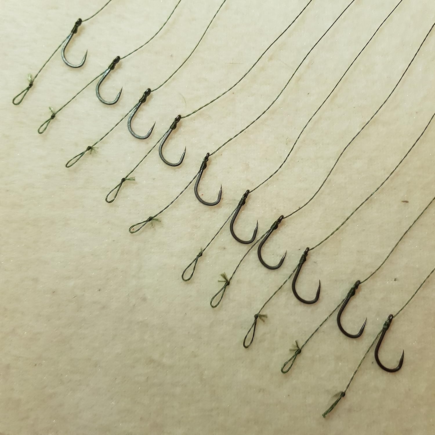 Flynscotsman Tackle 10x Carp Hair Rigs with Loop Connection Amazon.co