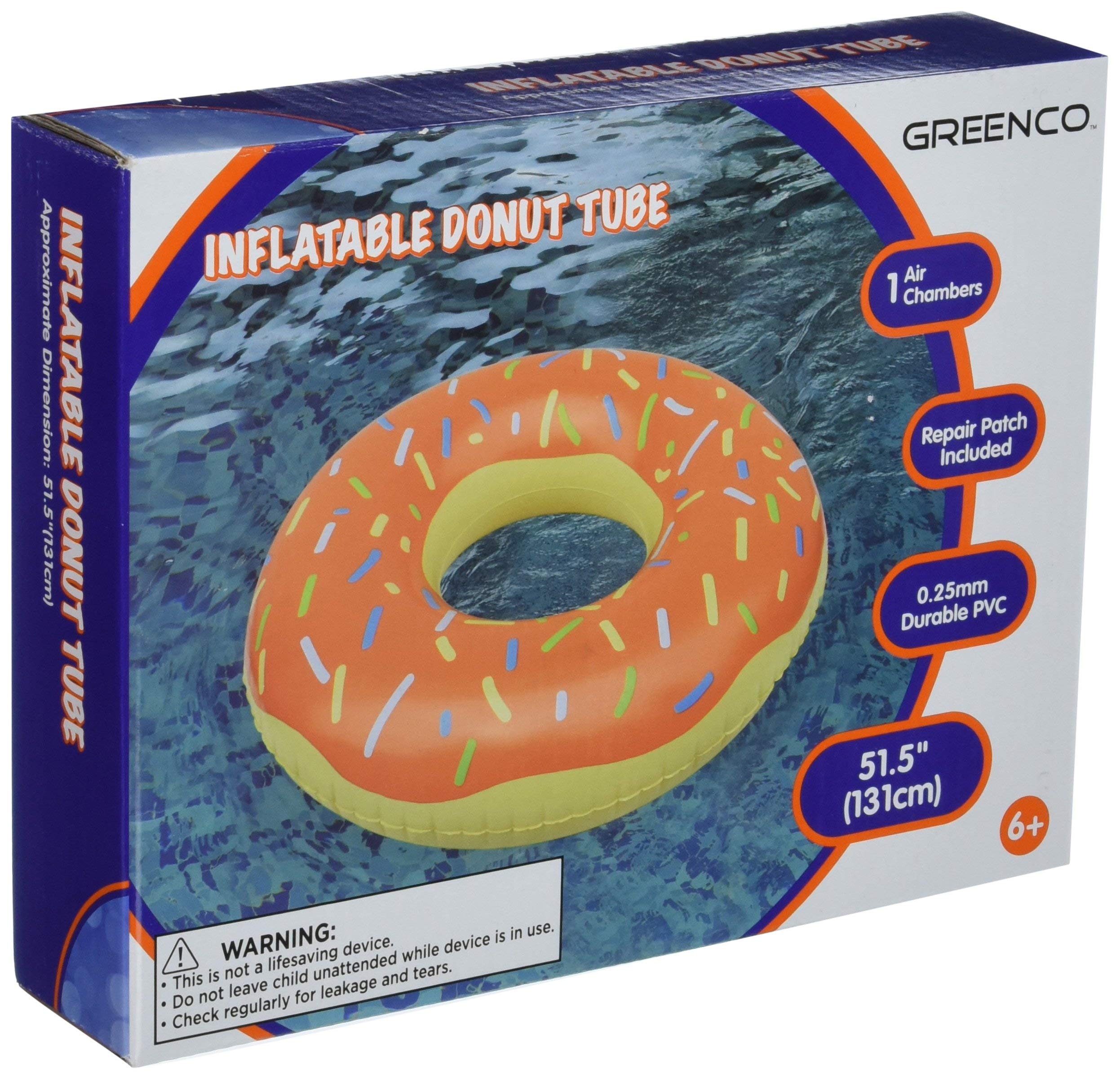 Mua Greenco Giant Inflatable Donut With Sprinkles Float, Large ...